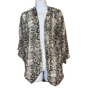 Mod On Trend Women Cover Up Size M Animal Print Beach Summer Coastal